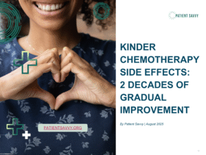 Kinder Chemotherapy Side Effects: Two Decades of Gradual Improvement
