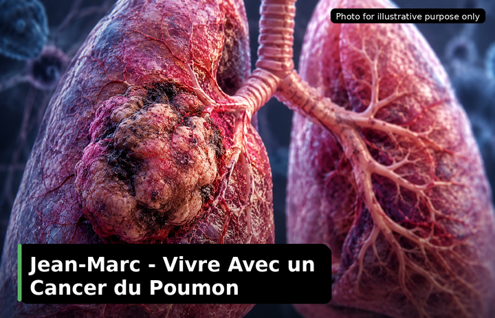 Jean-Marc, who was diagnosed with Small Cell Lung Cancer