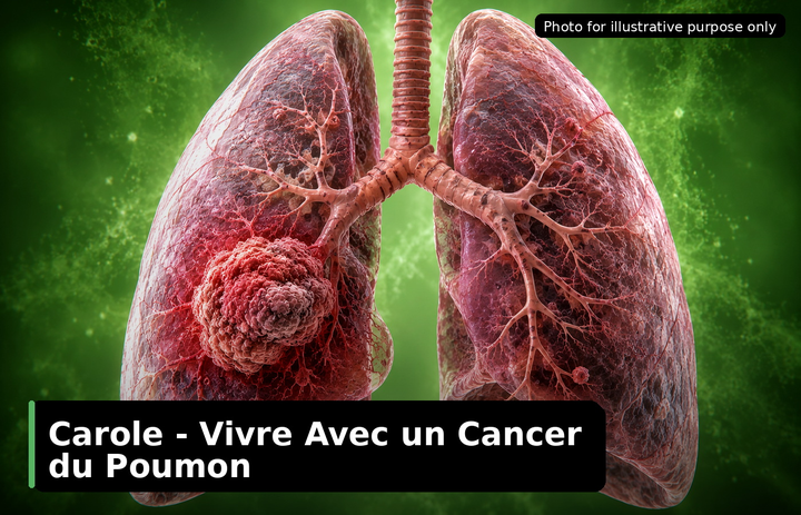 Carole, who was diagnosed with Lung Cancer