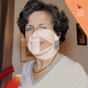 Martine, who was diagnosed with Lung Cancer
