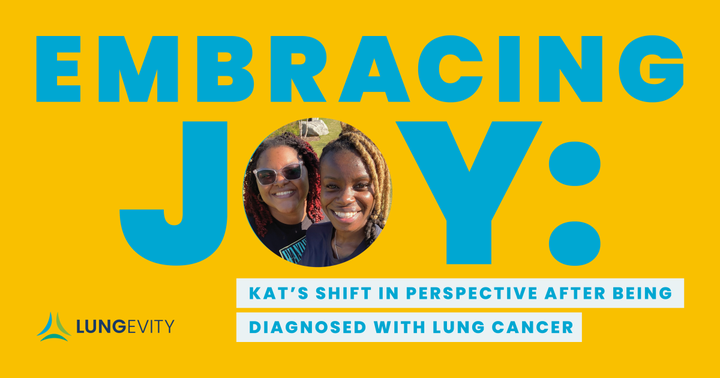 Katherine, who was diagnosed with Stage IV Lung Cancer