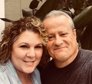 Christine, who was diagnosed with Stage IV Non-Small Cell Lung Cancer