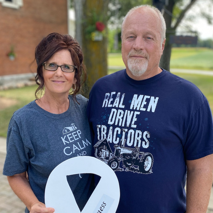 Jeff, who was diagnosed with Stage IV Lung Cancer