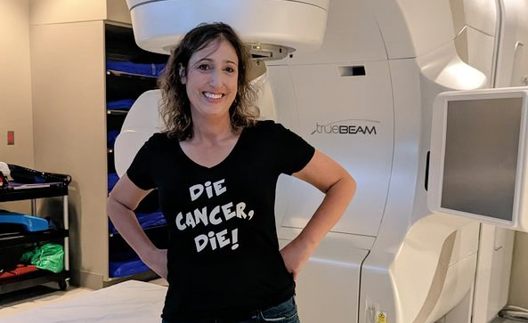 Laura, who was diagnosed with Stage IV Non-Small Cell Lung Cancer