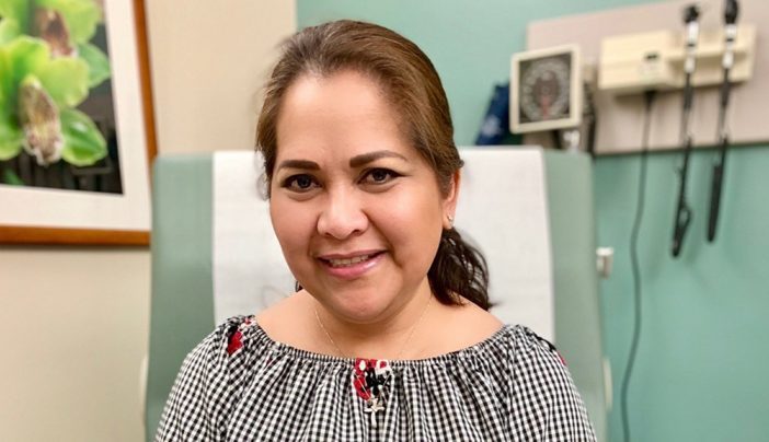 Rachel, who was diagnosed with Non-Small Cell Lung Cancer
