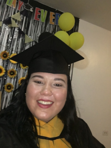 Camila, who was diagnosed with Stage II Non-Small Cell Lung Cancer