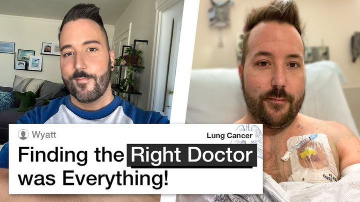 Wyatt, who was diagnosed with Stage IV Non-Small Cell Lung Cancer