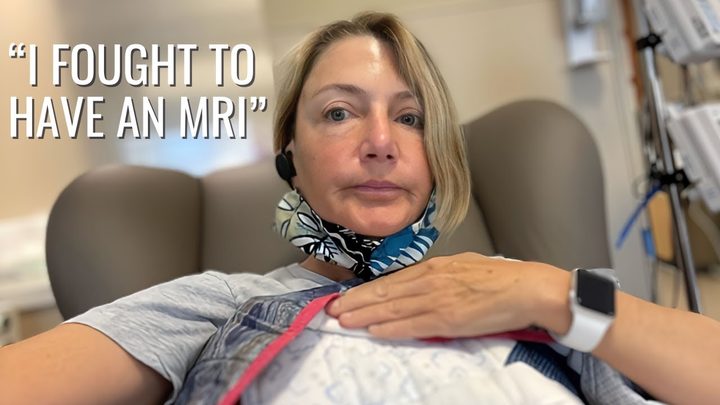 Anne, who was diagnosed with Stage IV Non-Small Cell Lung Cancer