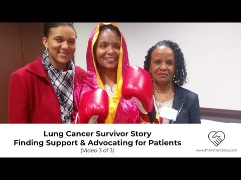 Montessa, who was diagnosed with Small Cell Lung Cancer