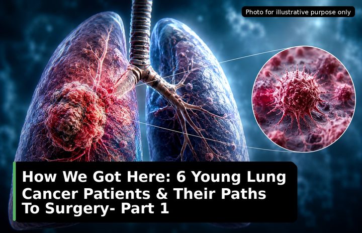 Leah, who was diagnosed with Stage IV Lung Cancer