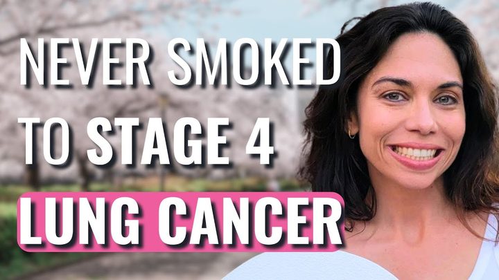 Ashley, who was diagnosed with Stage IV Non-Small Cell Lung Cancer