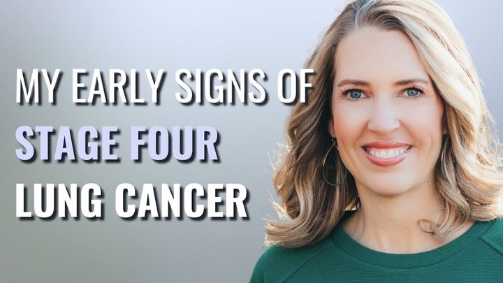 Leah, who was diagnosed with Stage IV Non-Small Cell Lung Cancer