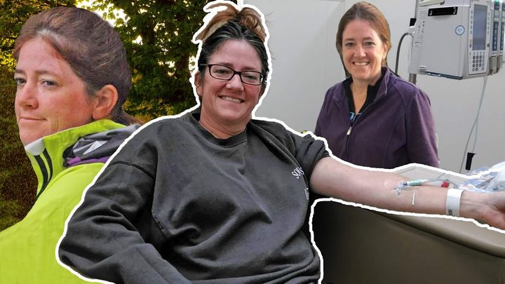 Amy, who was diagnosed with Stage IV Lung Squamous Cell Carcinoma