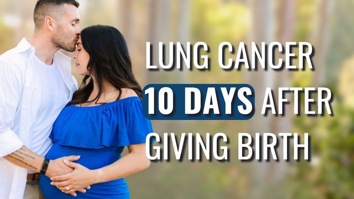 Ashley, who was diagnosed with Stage IV Lung Cancer