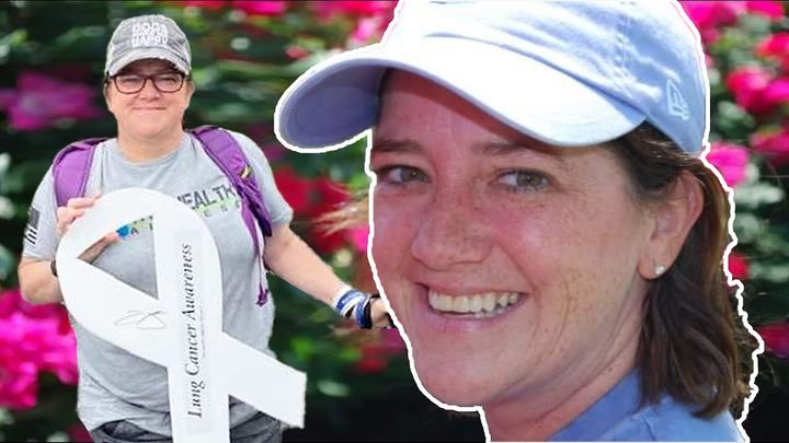 Amy, who was diagnosed with Stage IV Lung Squamous Cell Carcinoma