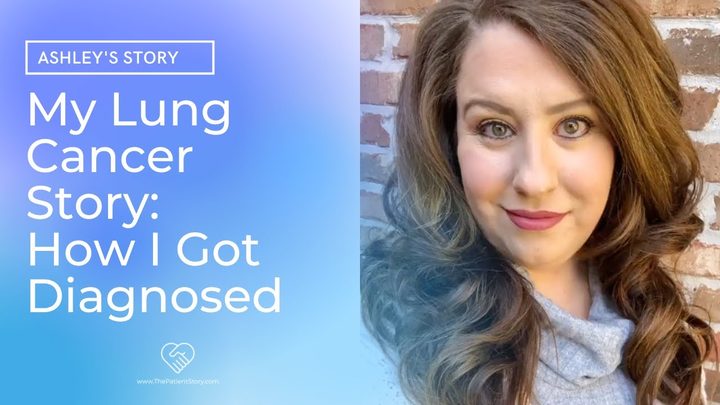 Ashley, who was diagnosed with Stage IV Non-Small Cell Lung Cancer