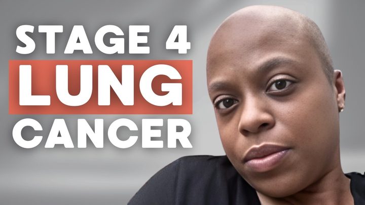 Natalie, who was diagnosed with Stage IV Non-Small Cell Lung Cancer