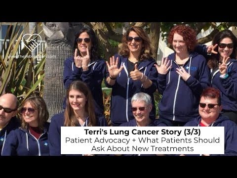 Terri, who was diagnosed with Stage III Non-Small Cell Lung Cancer