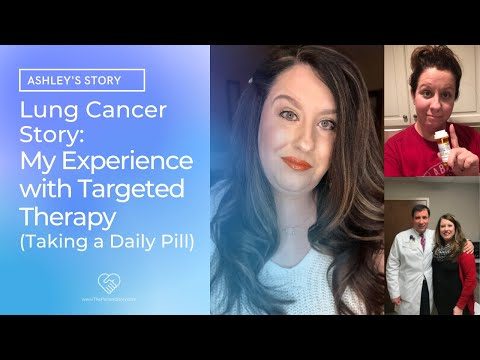 Ashley, who was diagnosed with Stage IV Lung Cancer