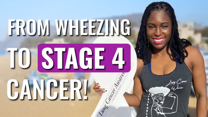 Sydney, who was diagnosed with Stage IV Lung Cancer