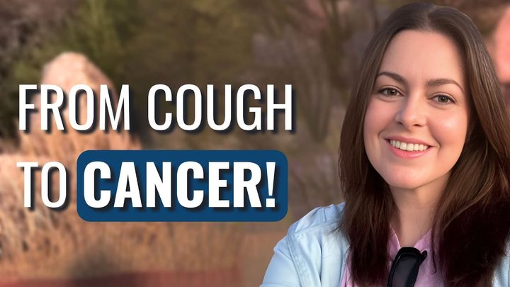 Stephanie, who was diagnosed with Stage II Lung Adenocarcinoma