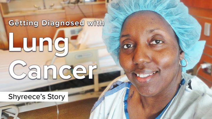 Shyreece, who was diagnosed with Stage IV Lung Cancer