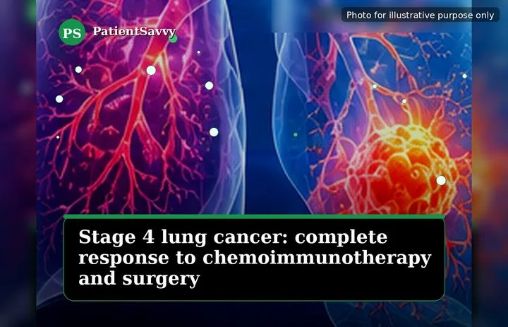 A patient, who was diagnosed with Stage IV Lung Squamous Cell Carcinoma