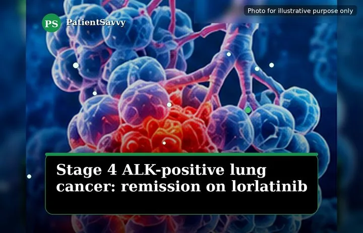 A patient, who was diagnosed with Stage IV Non-Small Cell Lung Cancer