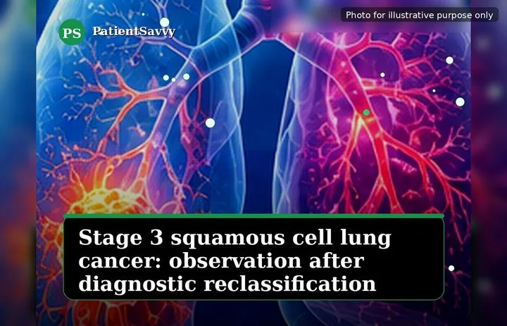 A patient, who was diagnosed with Non-Small Cell Lung Cancer