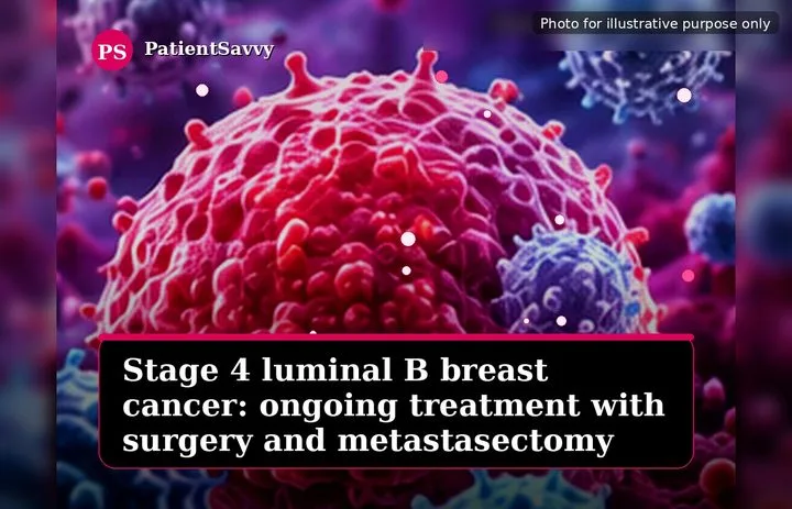 A patient, who was diagnosed with Stage IV Breast Cancer