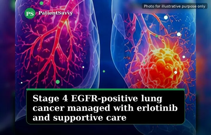 A patient, who was diagnosed with Non-Small Cell Lung Cancer