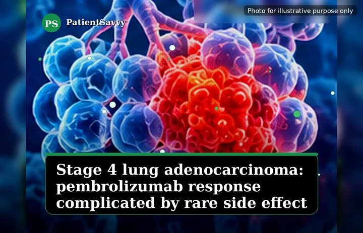 A patient, who was diagnosed with Stage IV Lung Adenocarcinoma