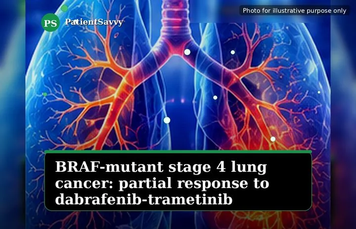 A patient, who was diagnosed with Stage IV Non-Small Cell Lung Cancer