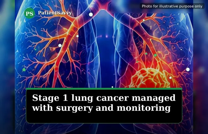 A patient, who was diagnosed with Stage I Lung Squamous Cell Carcinoma