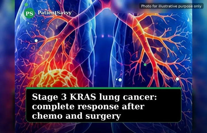 A patient, who was diagnosed with Stage III Lung Adenocarcinoma