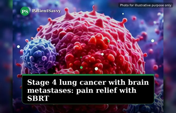 A patient, who was diagnosed with Stage IV Lung Adenocarcinoma