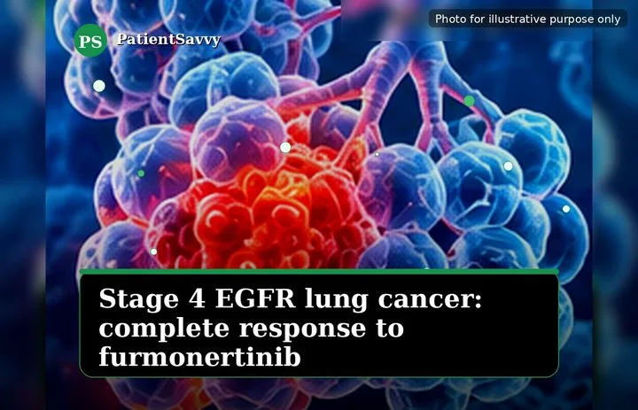 A patient, who was diagnosed with Stage IV Lung Adenocarcinoma