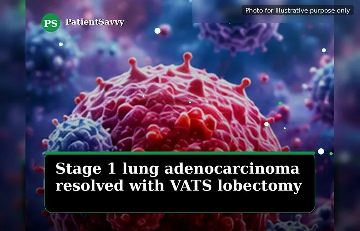 A patient, who was diagnosed with Lung Adenocarcinoma