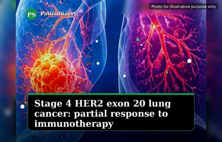 A patient, who was diagnosed with Stage IV Non-Small Cell Lung Cancer