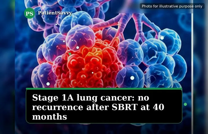 A patient, who was diagnosed with Stage I Lung Cancer