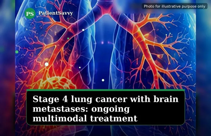 A patient, who was diagnosed with Stage IV Lung Cancer