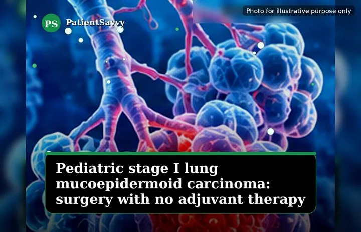A patient, who was diagnosed with Stage I Lung Cancer