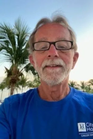 Phil, who was diagnosed with Stage IV Colorectal Cancer