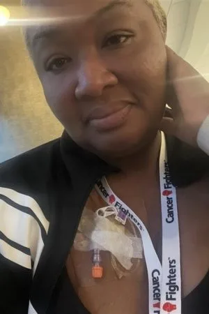 Natasha, who was diagnosed with Stage IV Colorectal Cancer