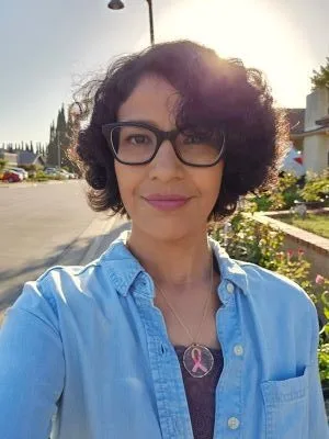 Juliette, who was diagnosed with Breast Cancer