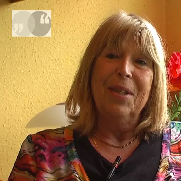 Susanna, who was diagnosed with Colorectal Cancer