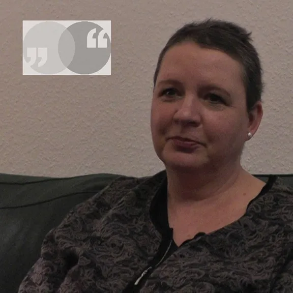 Marion, who was diagnosed with Breast Cancer