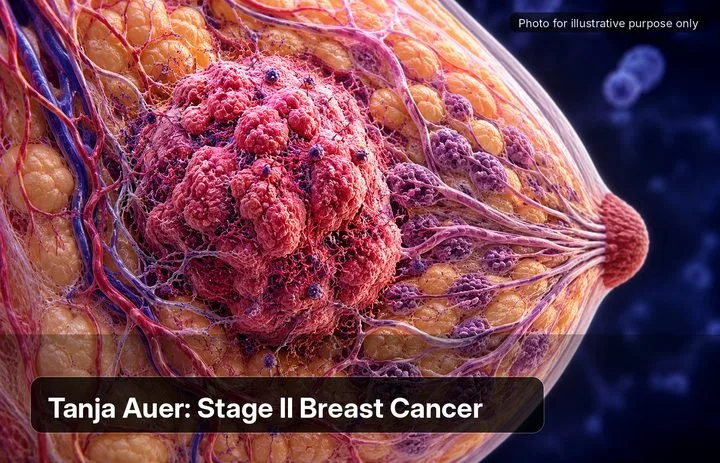 Tanja, who was diagnosed with Breast Cancer