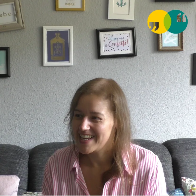 Laura, who was diagnosed with Stage III Colorectal Cancer