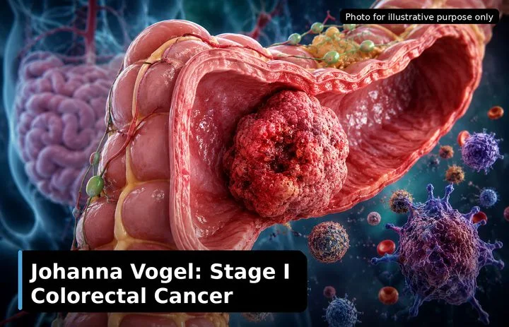 Johanna, who was diagnosed with Colorectal Cancer